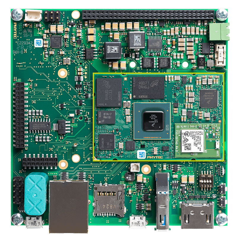 phyBOARD®-i.MX_8M-Front